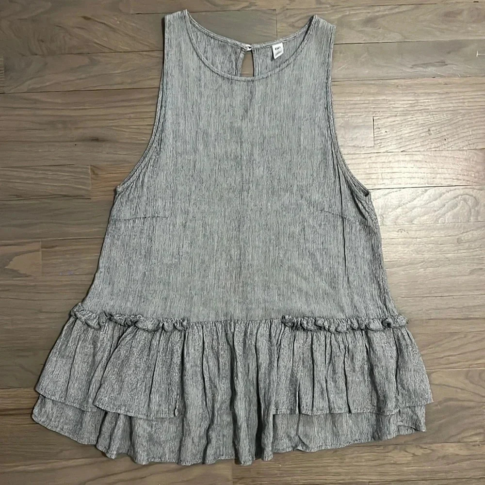 B.p. Grey Tunic Tank. Size Small